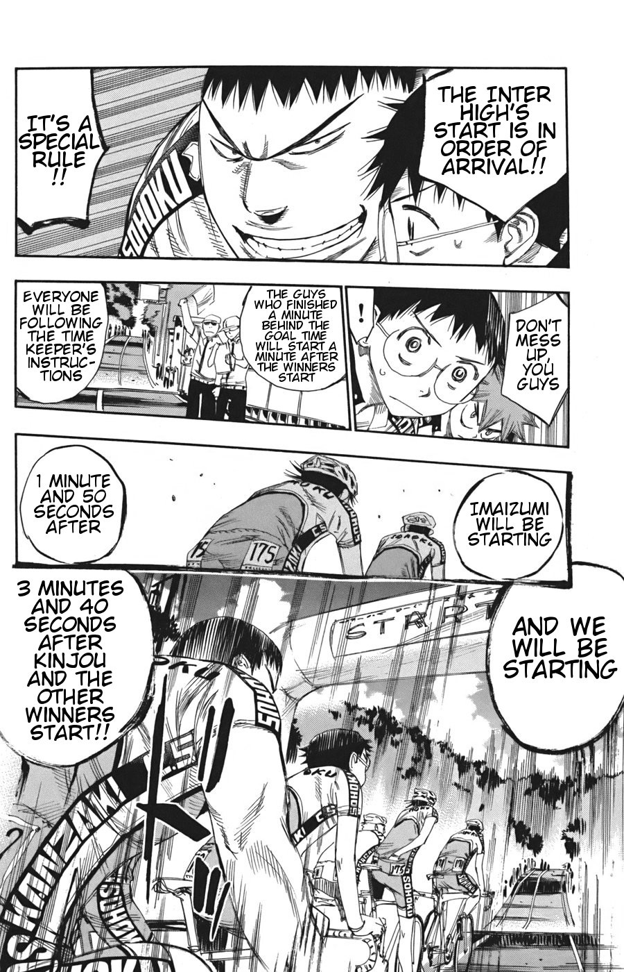 Yowamushi Pedal Chapter 112 page 22 - Chapter 112: The 2nd Day Starts