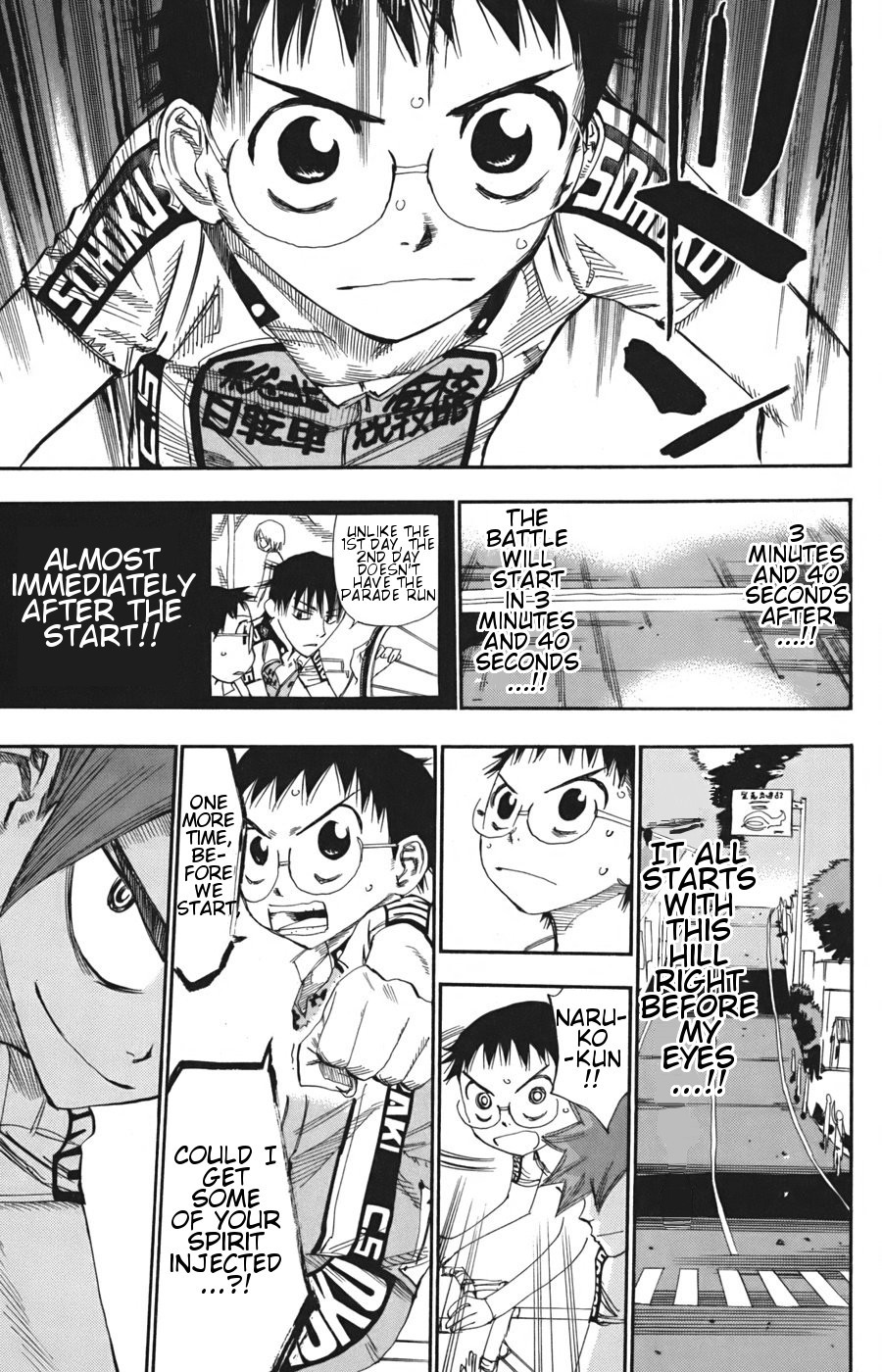 Yowamushi Pedal Chapter 112 page 23 - Chapter 112: The 2nd Day Starts