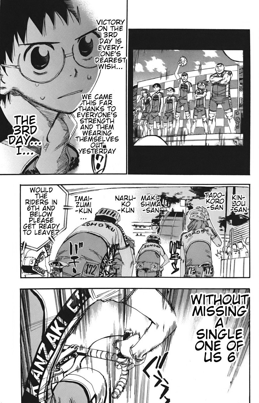 Yowamushi Pedal Chapter 112 page 28 - Chapter 112: The 2nd Day Starts