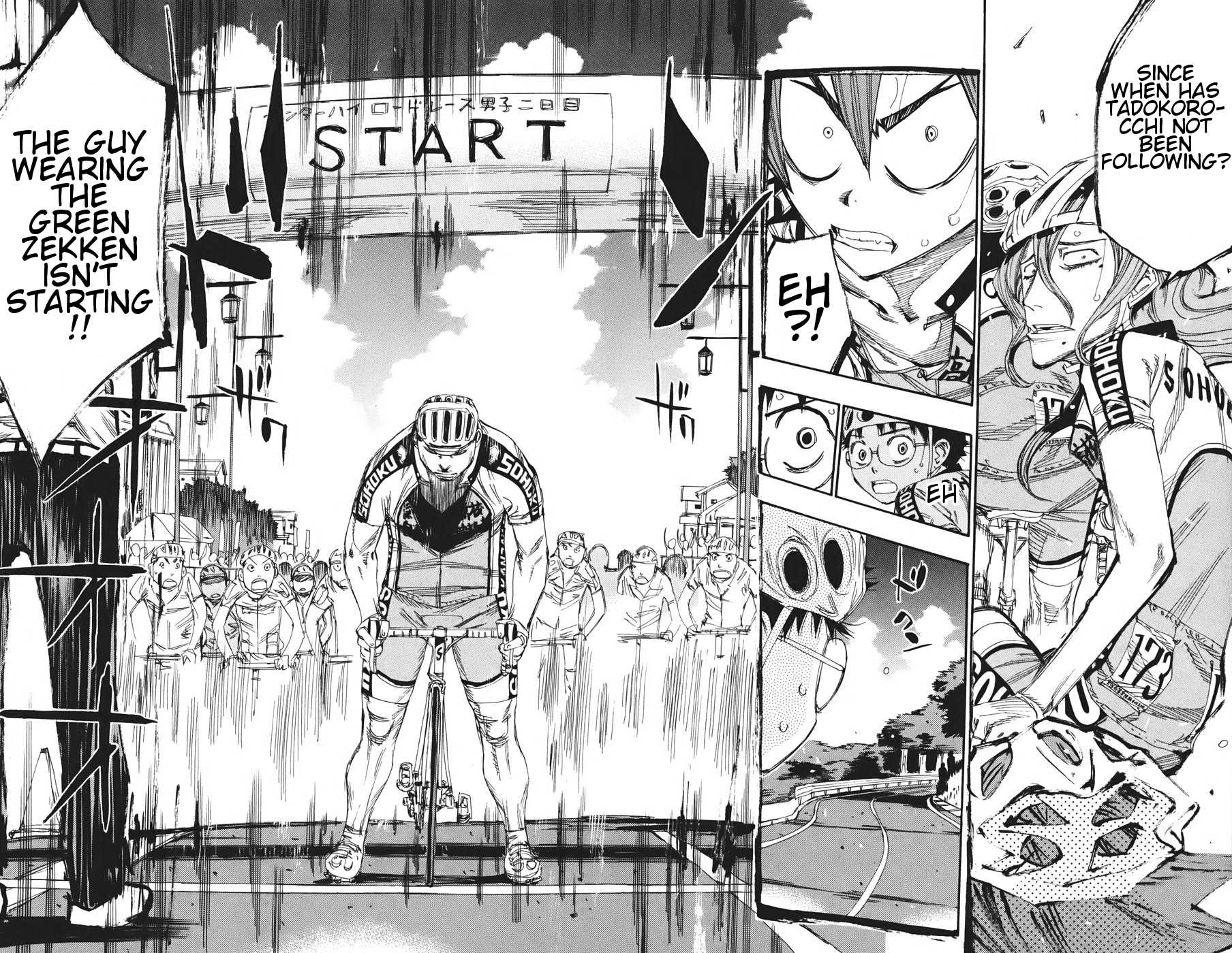 Yowamushi Pedal Chapter 113 page 17 - Chapter 113: Dark Clouds