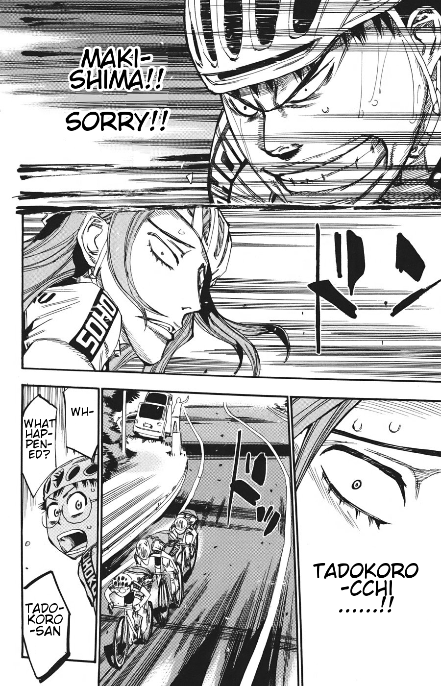 Yowamushi Pedal Chapter 113 page 25 - Chapter 113: Dark Clouds