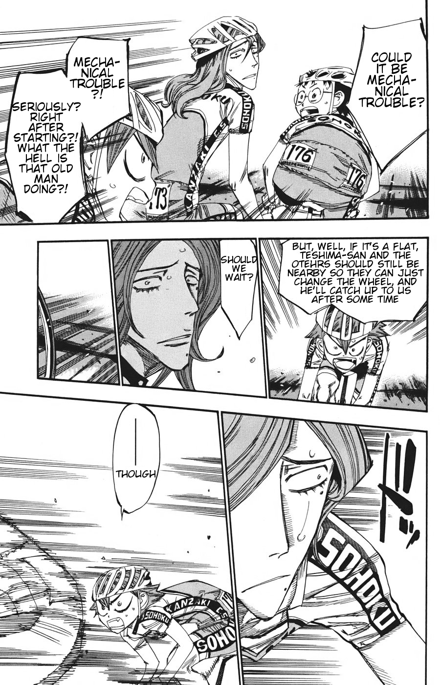 Yowamushi Pedal Chapter 113 page 26 - Chapter 113: Dark Clouds