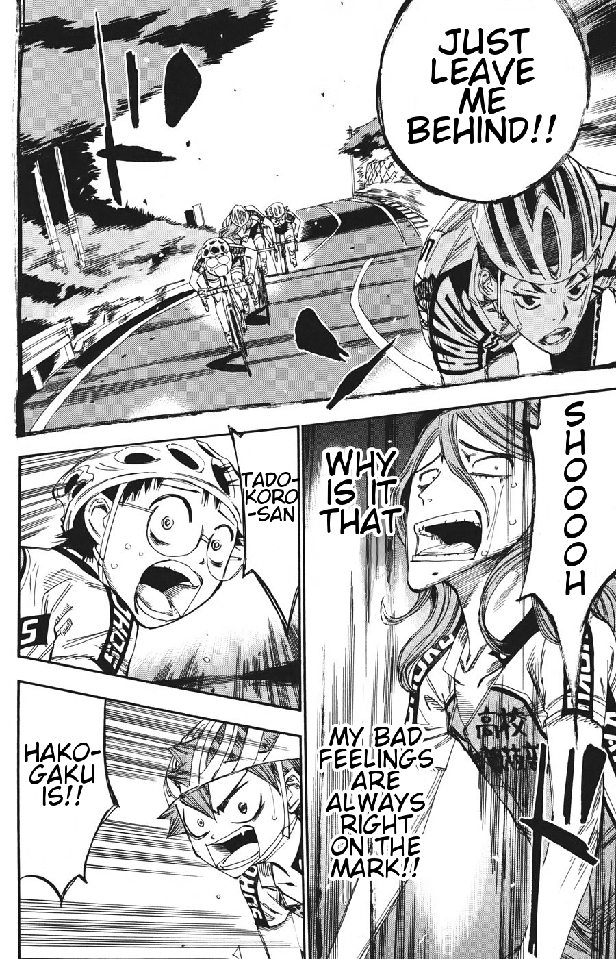 Yowamushi Pedal Chapter 113 page 28 - Chapter 113: Dark Clouds