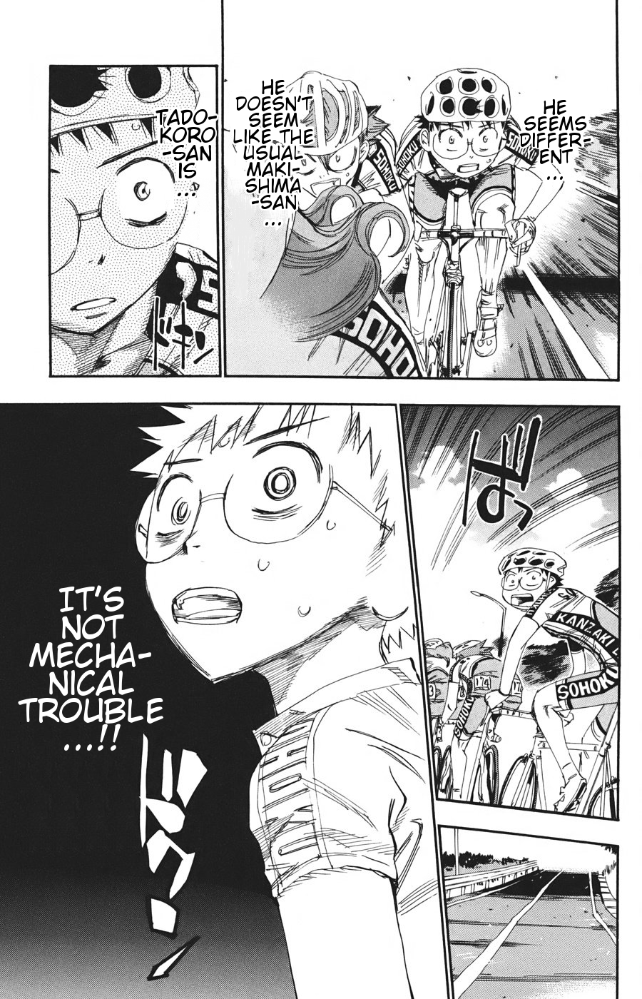 Yowamushi Pedal Chapter 113 page 31 - Chapter 113: Dark Clouds