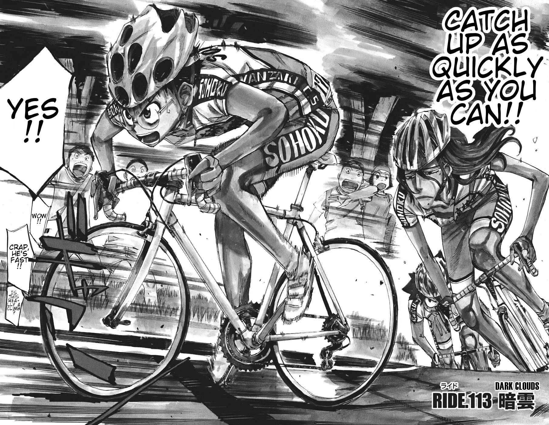 Yowamushi Pedal Chapter 113 page 6 - Chapter 113: Dark Clouds