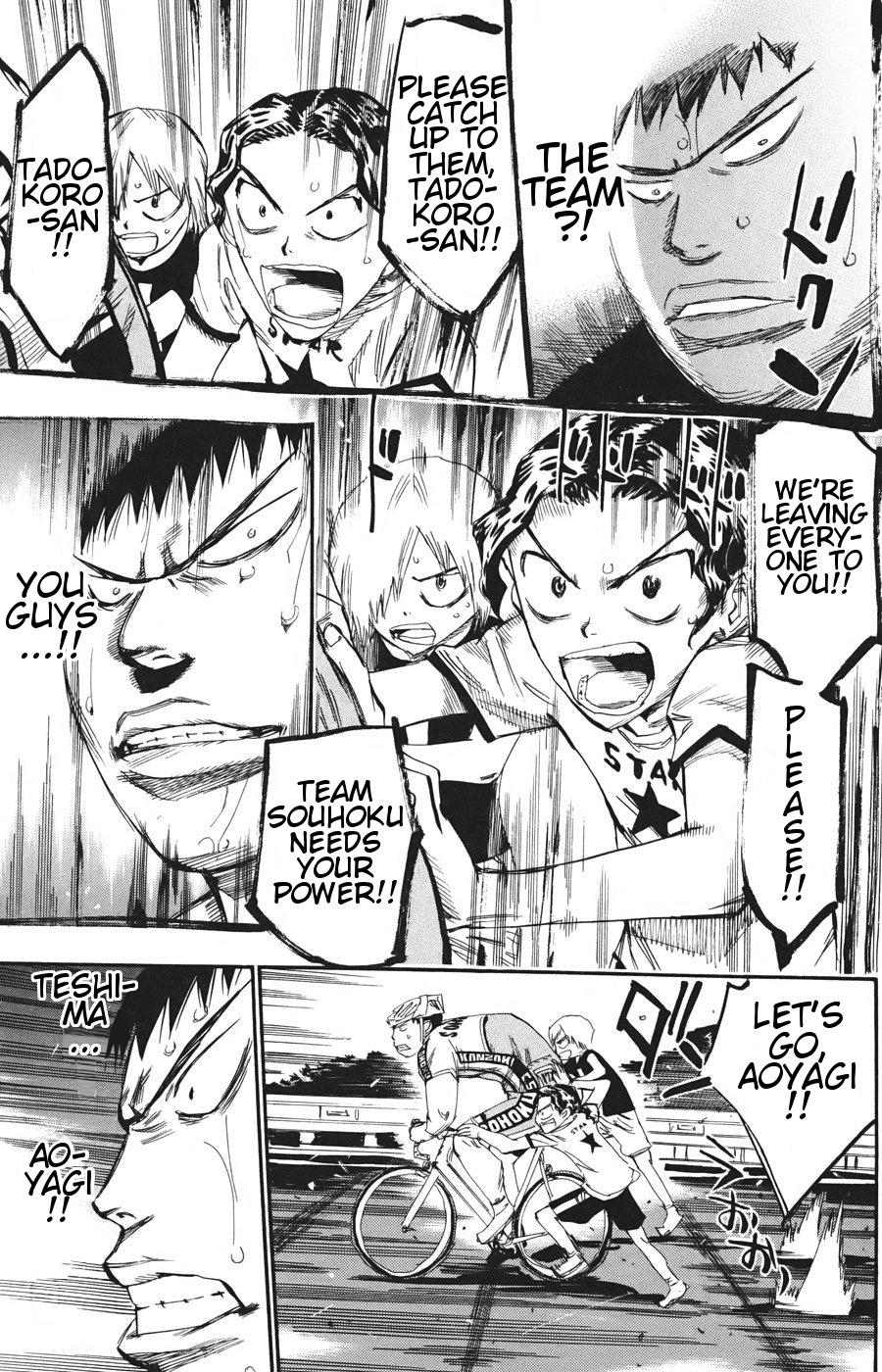 Yowamushi Pedal Chapter 114 page 16 - Chapter 114: Not the Time to Stop