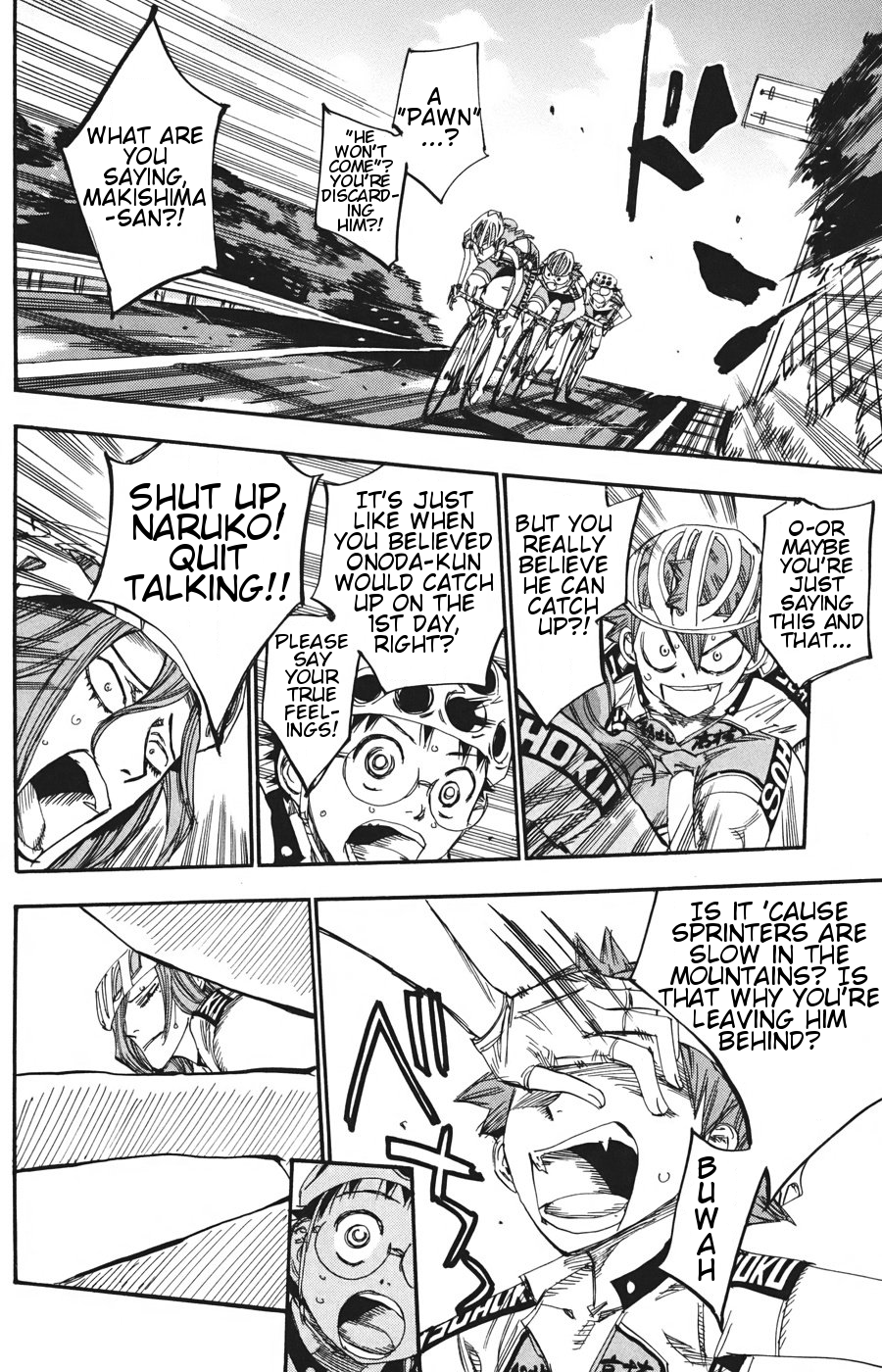 Yowamushi Pedal Chapter 114 page 22 - Chapter 114: Not the Time to Stop