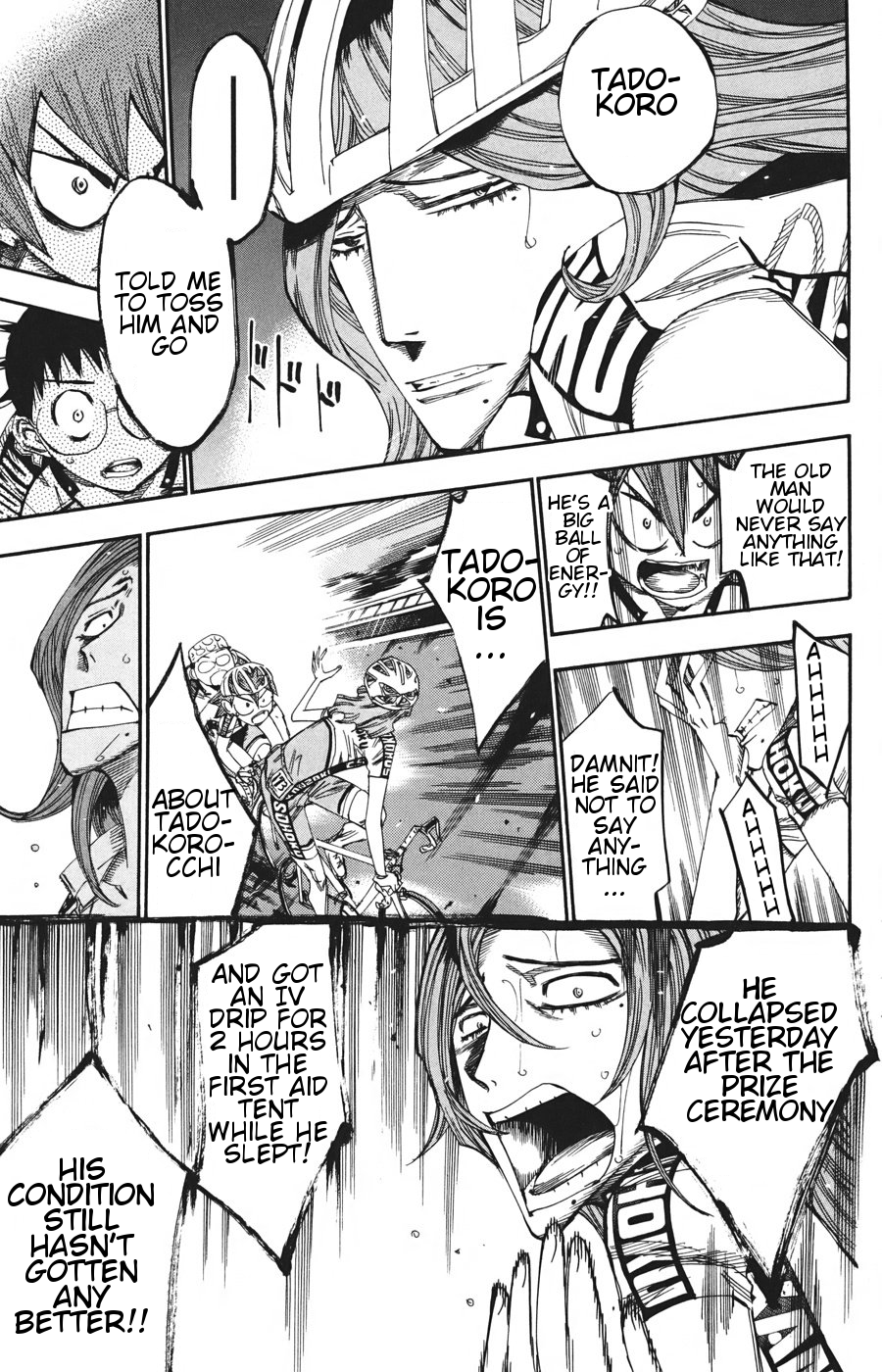 Yowamushi Pedal Chapter 114 page 23 - Chapter 114: Not the Time to Stop