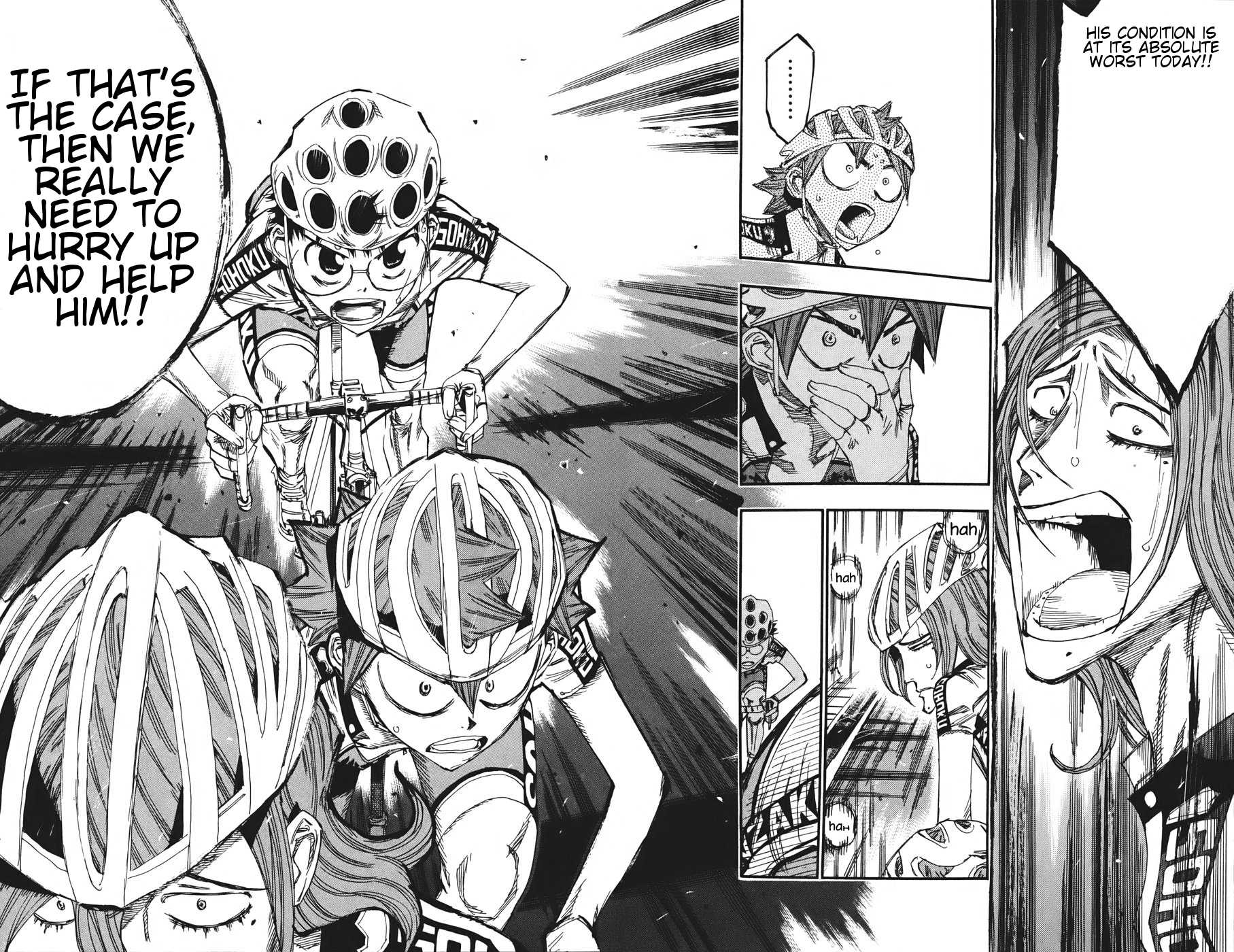 Yowamushi Pedal Chapter 114 page 24 - Chapter 114: Not the Time to Stop