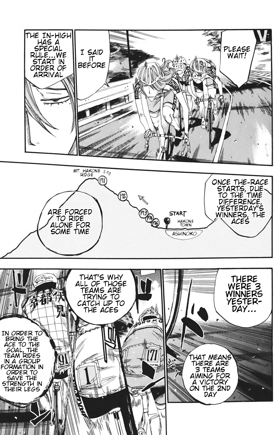 Yowamushi Pedal Chapter 114 page 3 - Chapter 114: Not the Time to Stop