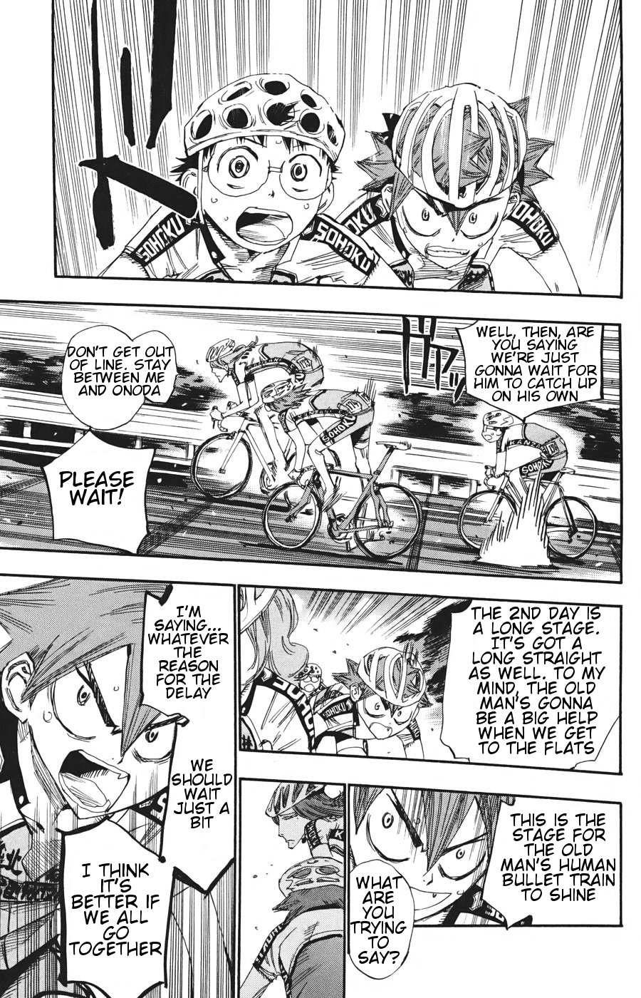 Yowamushi Pedal Chapter 114 page 5 - Chapter 114: Not the Time to Stop