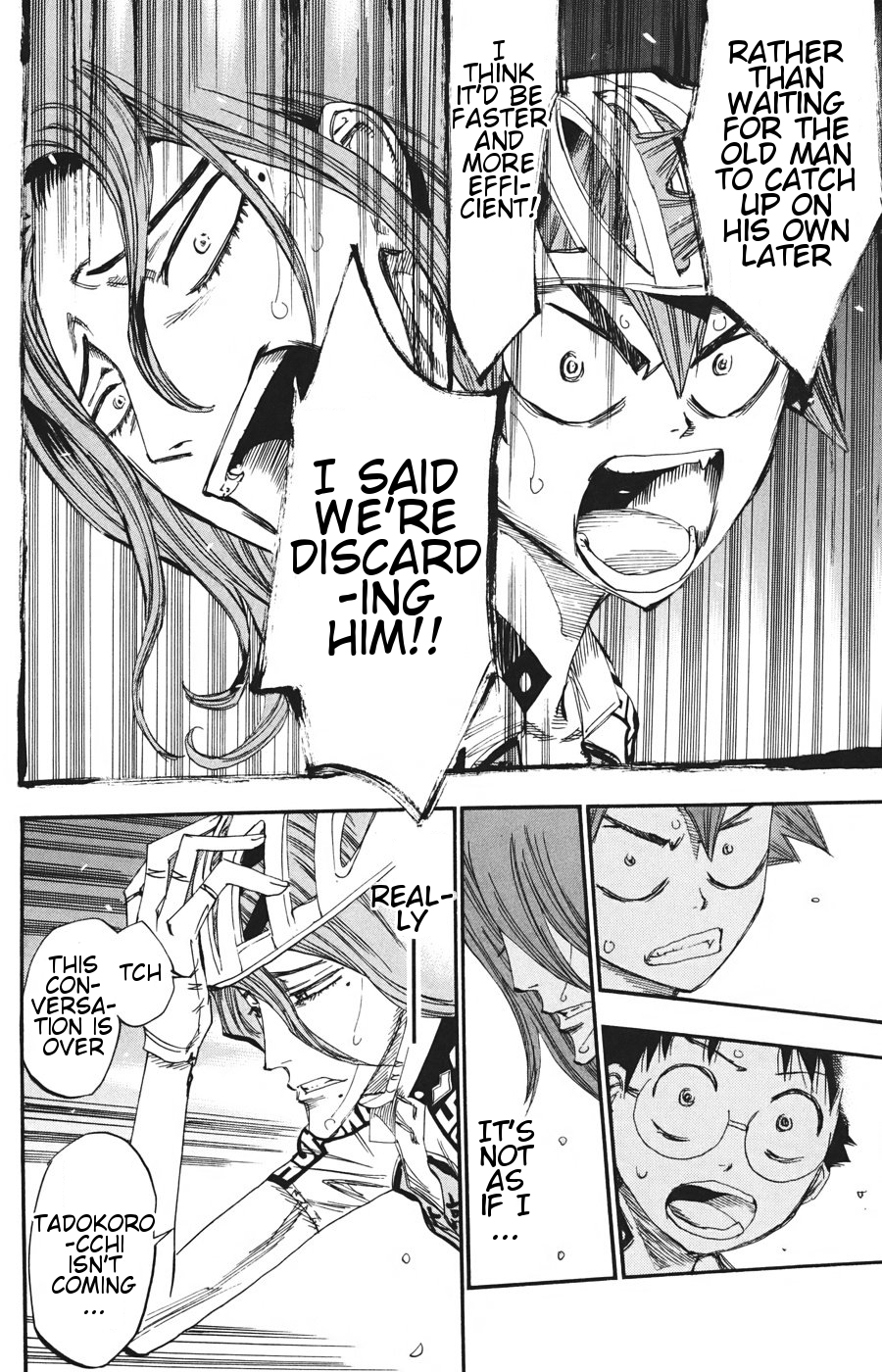 Yowamushi Pedal Chapter 114 page 6 - Chapter 114: Not the Time to Stop