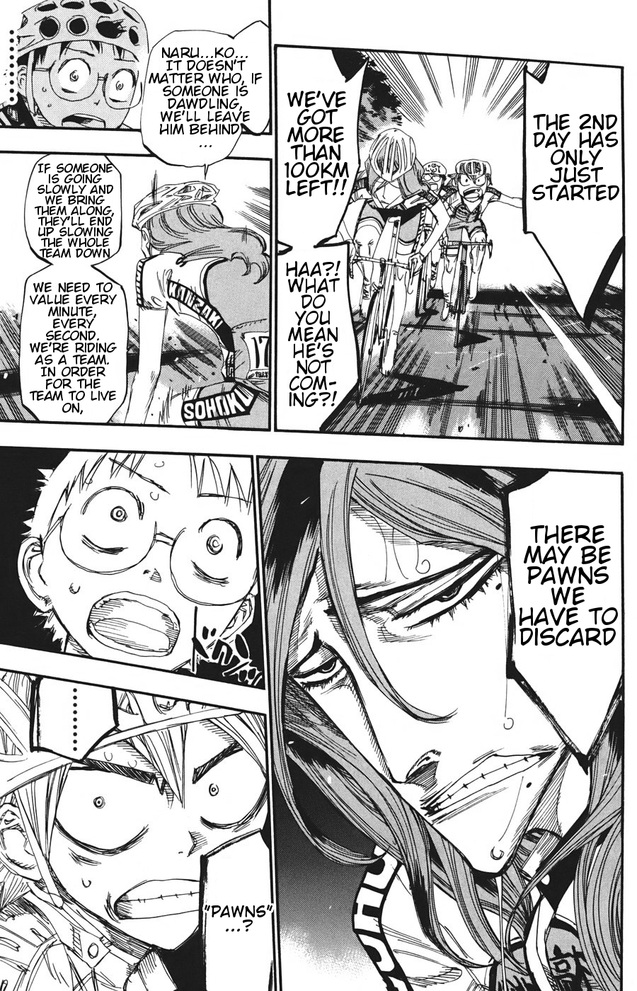 Yowamushi Pedal Chapter 114 page 7 - Chapter 114: Not the Time to Stop