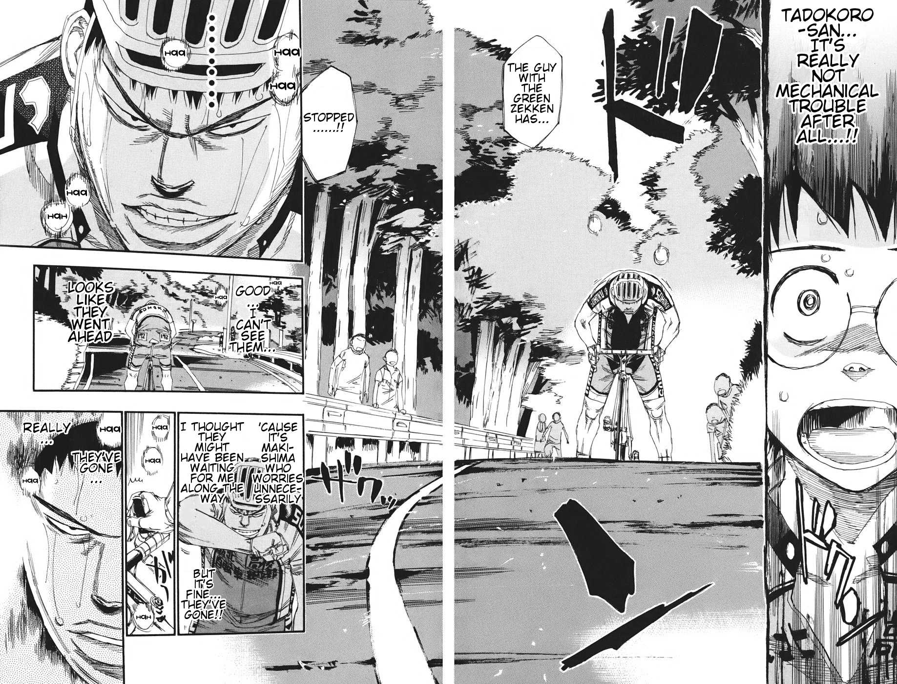 Yowamushi Pedal Chapter 114 page 8 - Chapter 114: Not the Time to Stop