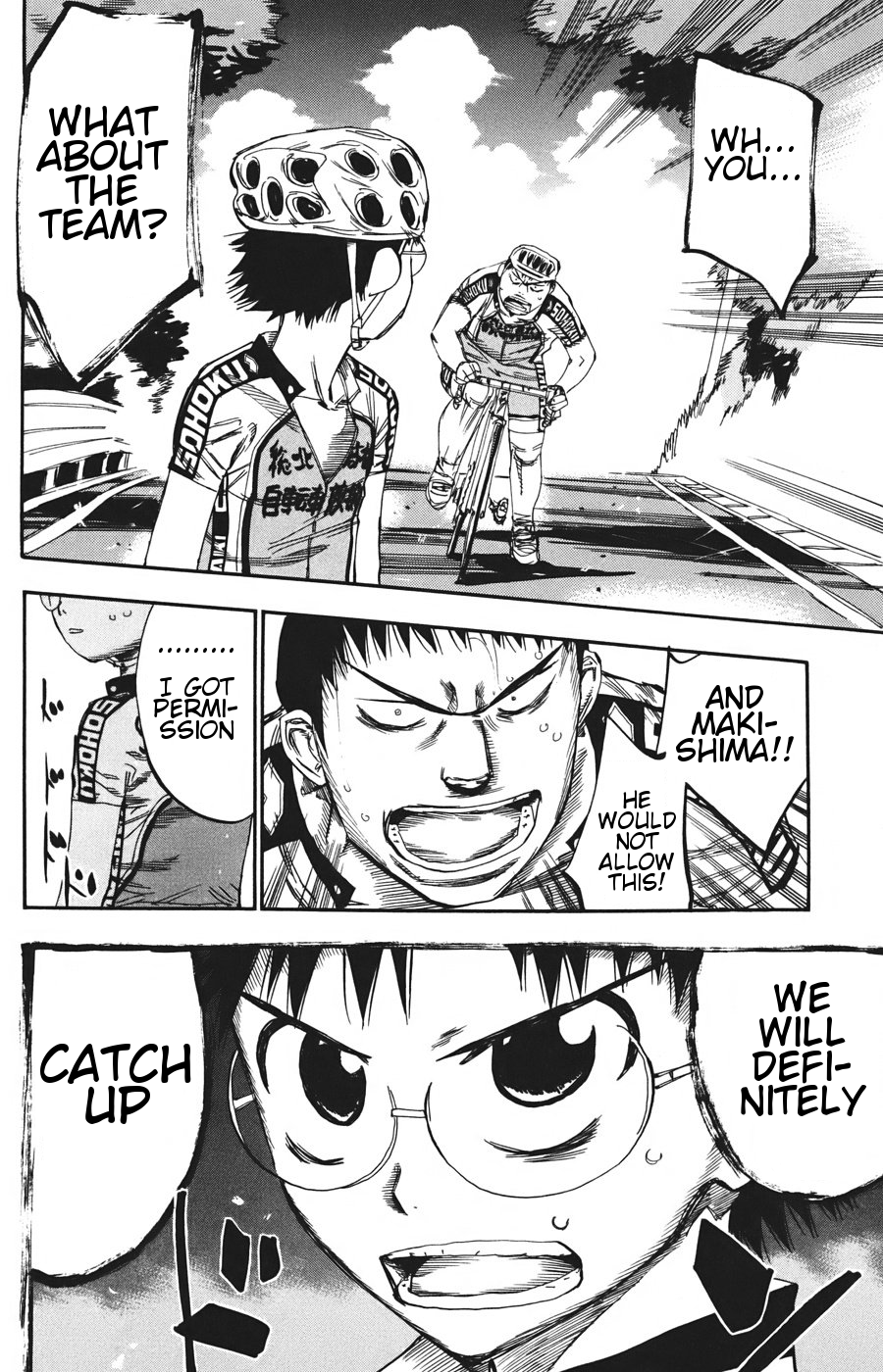 Yowamushi Pedal Chapter 115 page 19 - Chapter 115: Tadokoro, Sinking