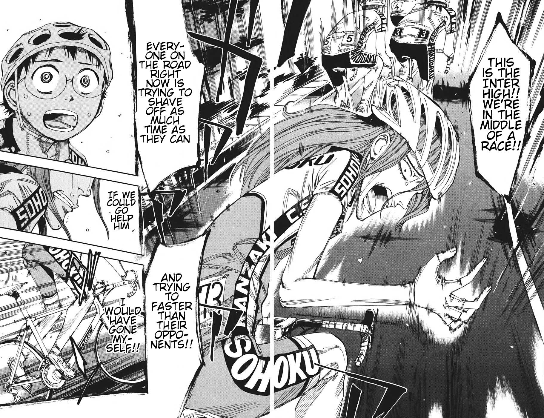 Yowamushi Pedal Chapter 115 page 2 - Chapter 115: Tadokoro, Sinking