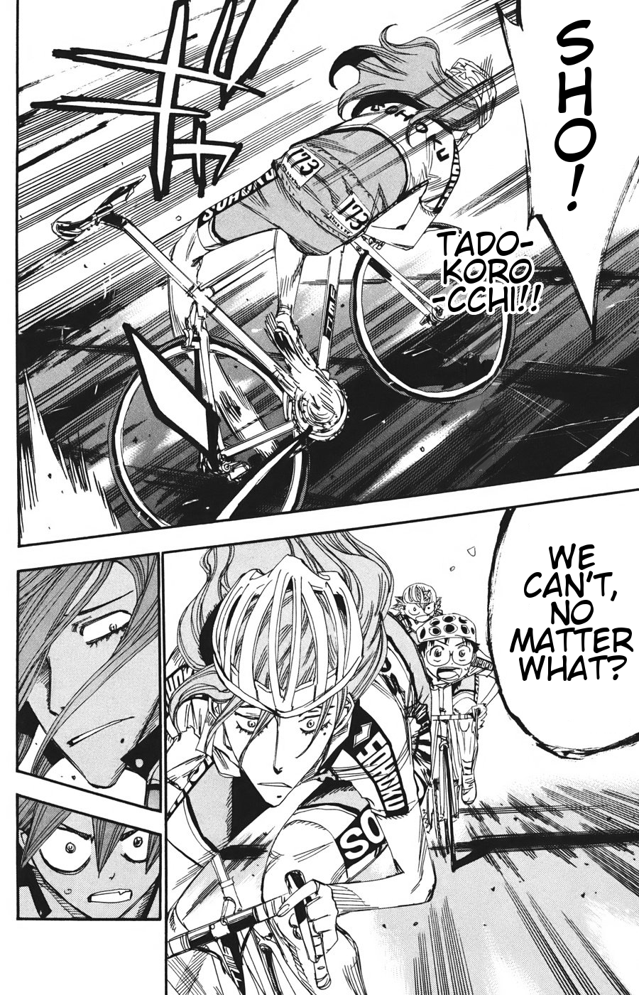 Yowamushi Pedal Chapter 115 page 3 - Chapter 115: Tadokoro, Sinking