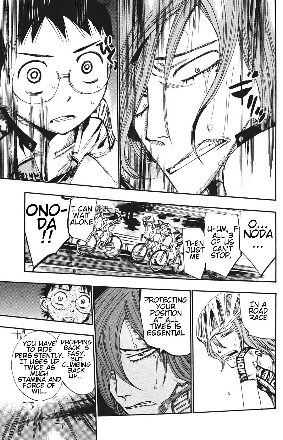 Yowamushi Pedal Chapter 115 page 4 - Chapter 115: Tadokoro, Sinking