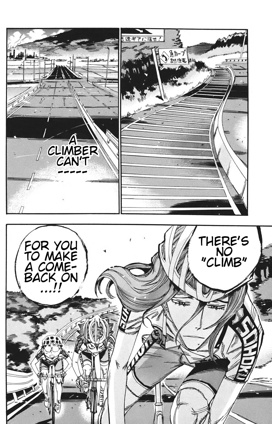 Yowamushi Pedal Chapter 115 page 7 - Chapter 115: Tadokoro, Sinking