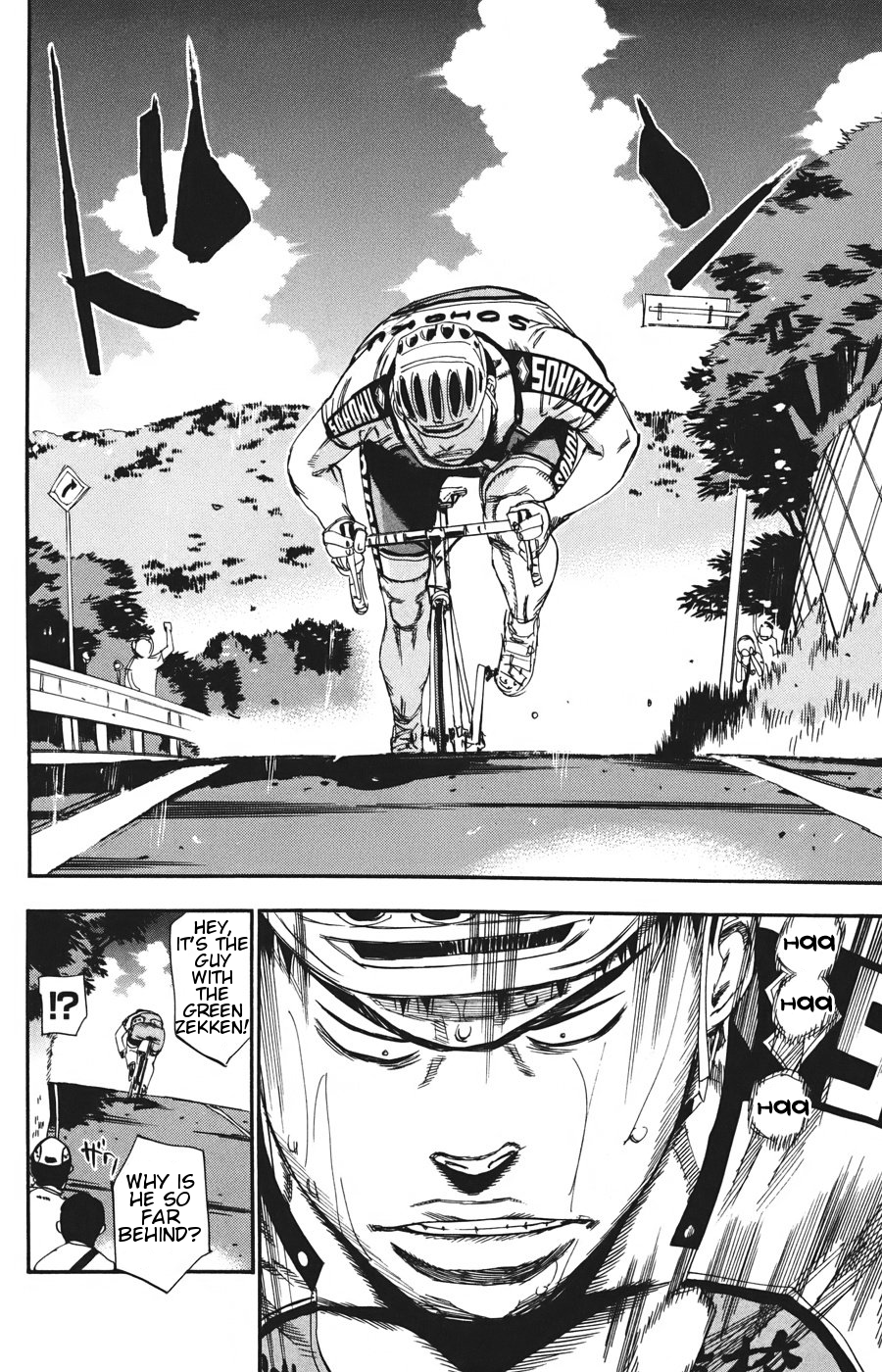 Yowamushi Pedal Chapter 115 page 9 - Chapter 115: Tadokoro, Sinking