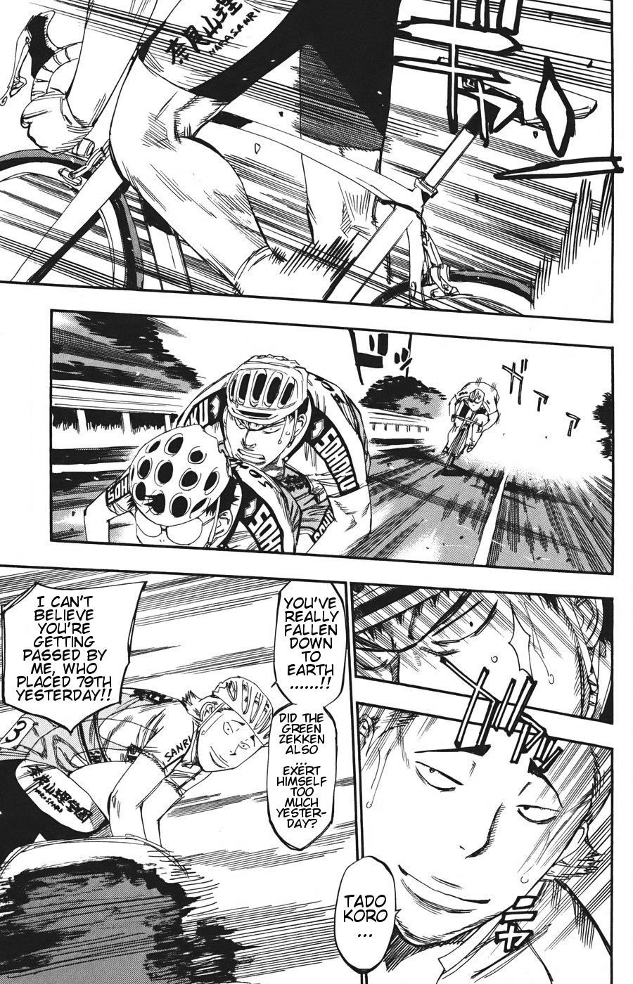Yowamushi Pedal Chapter 116 page 18 - Chapter 116: Here Comes Sakamichi