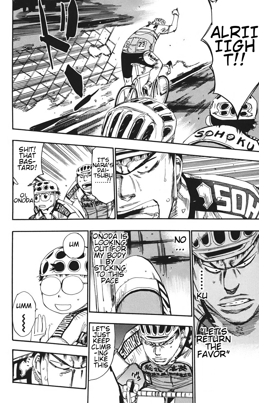 Yowamushi Pedal Chapter 116 page 19 - Chapter 116: Here Comes Sakamichi