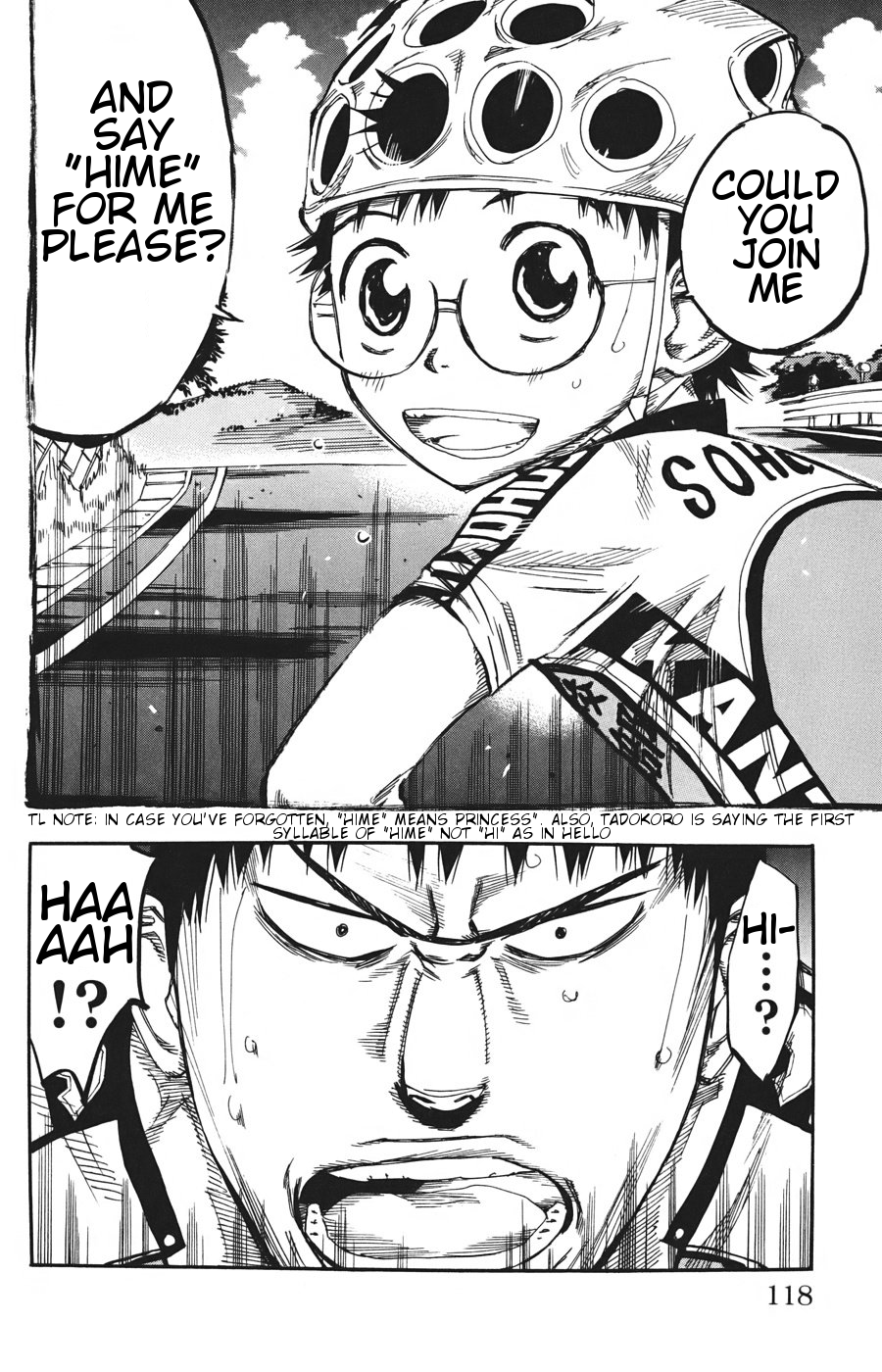 Yowamushi Pedal Chapter 116 page 21 - Chapter 116: Here Comes Sakamichi