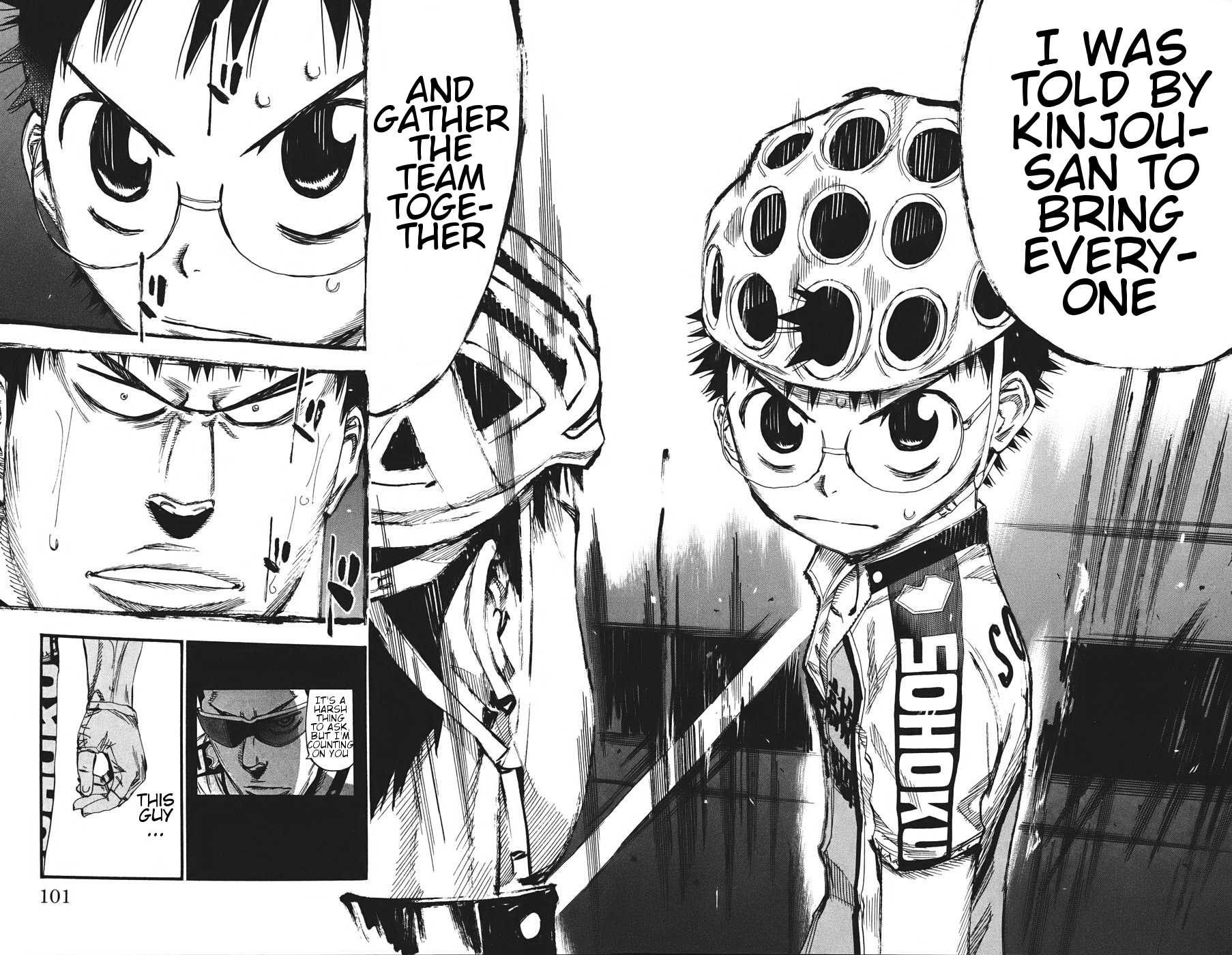 Yowamushi Pedal Chapter 116 page 7 - Chapter 116: Here Comes Sakamichi