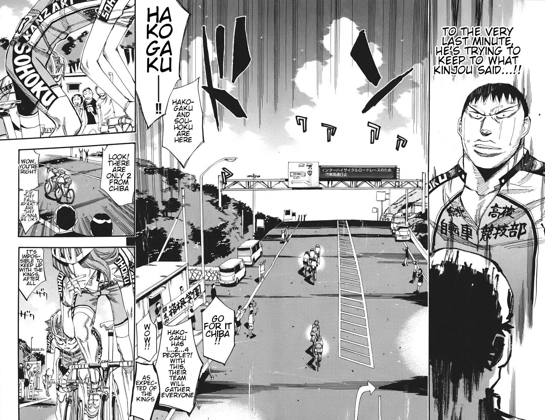 Yowamushi Pedal Chapter 116 page 8 - Chapter 116: Here Comes Sakamichi