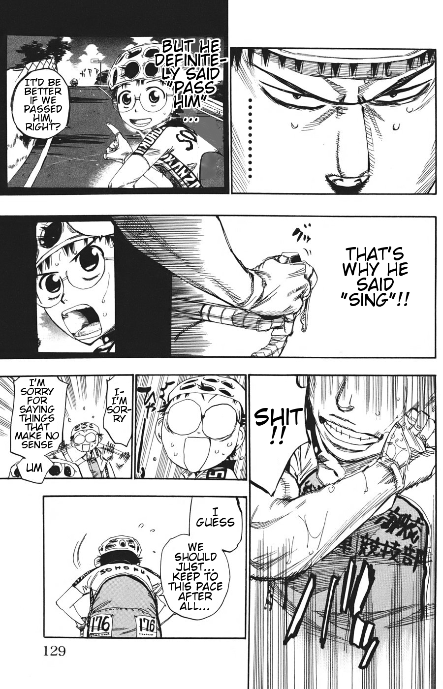 Yowamushi Pedal Chapter 117 page 11 - Chapter 117: Hime Na No Da