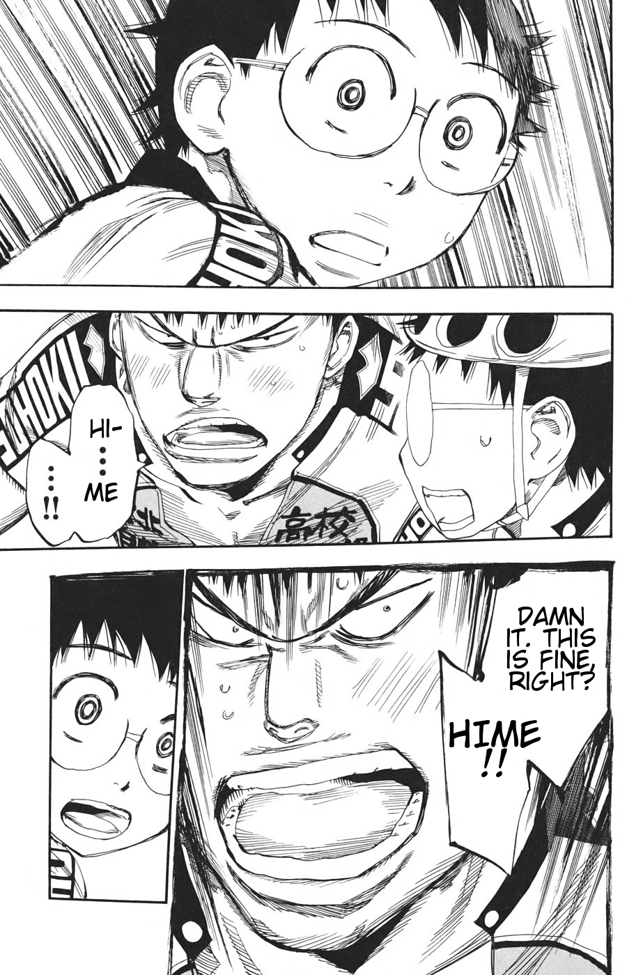 Yowamushi Pedal Chapter 117 page 13 - Chapter 117: Hime Na No Da