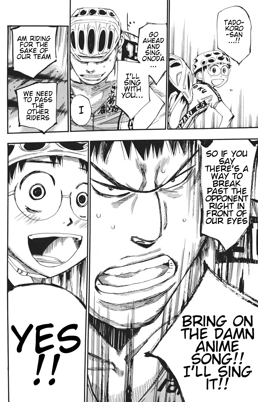 Yowamushi Pedal Chapter 117 page 14 - Chapter 117: Hime Na No Da
