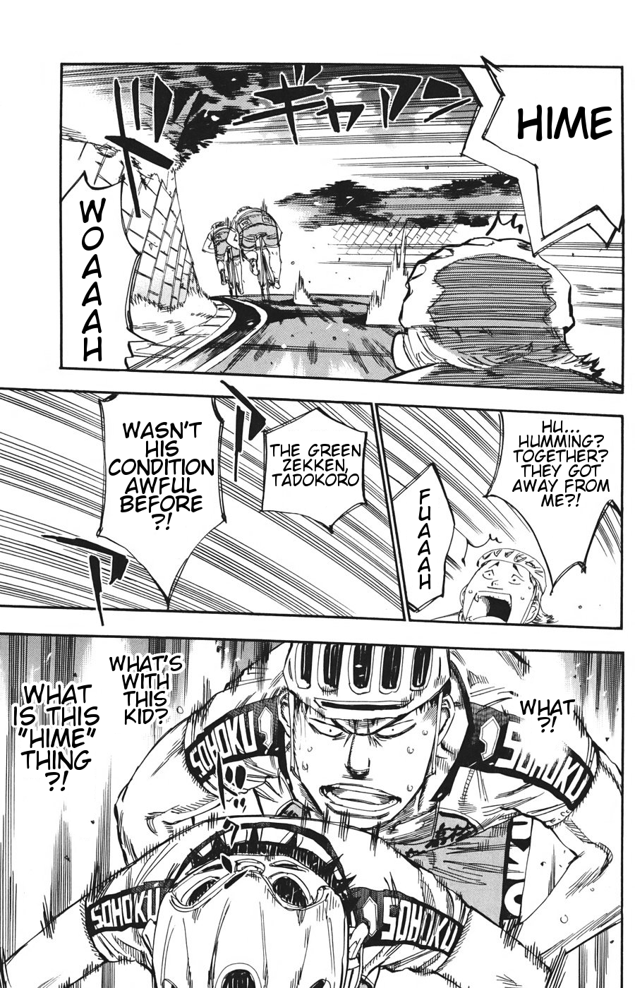 Yowamushi Pedal Chapter 117 page 21 - Chapter 117: Hime Na No Da