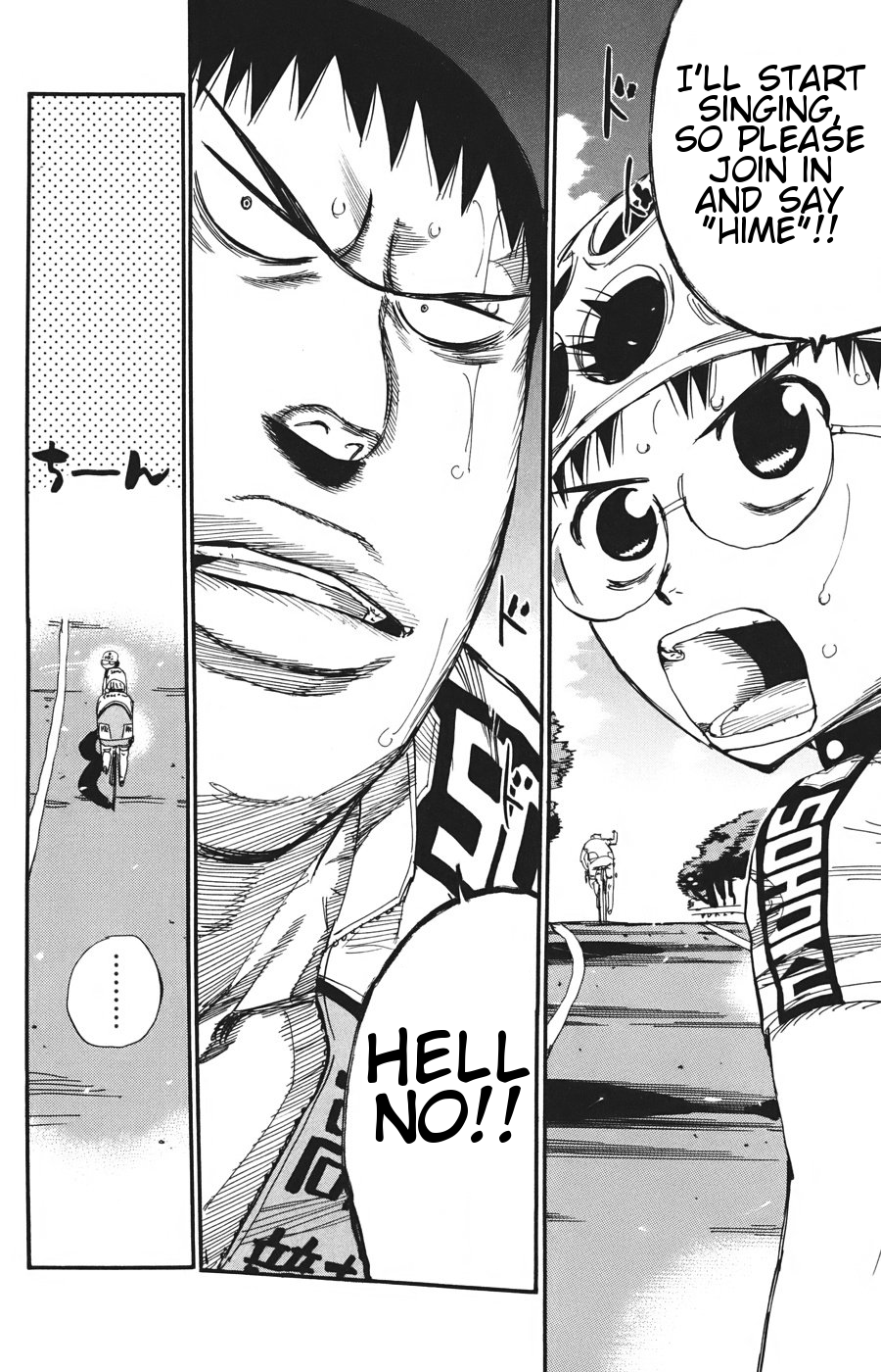Yowamushi Pedal Chapter 117 page 4 - Chapter 117: Hime Na No Da