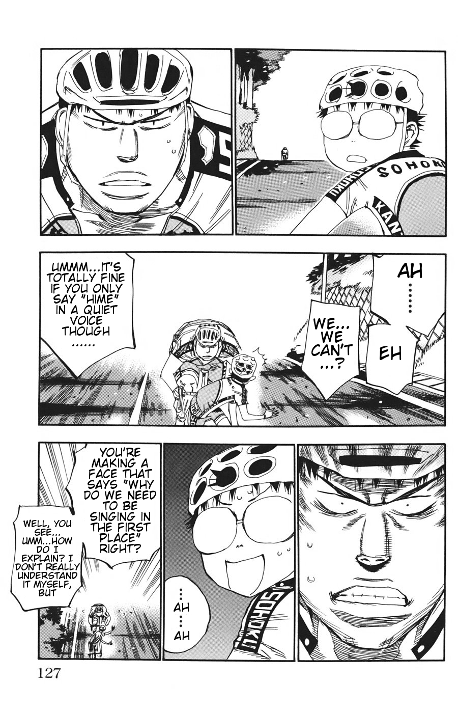 Yowamushi Pedal Chapter 117 page 9 - Chapter 117: Hime Na No Da