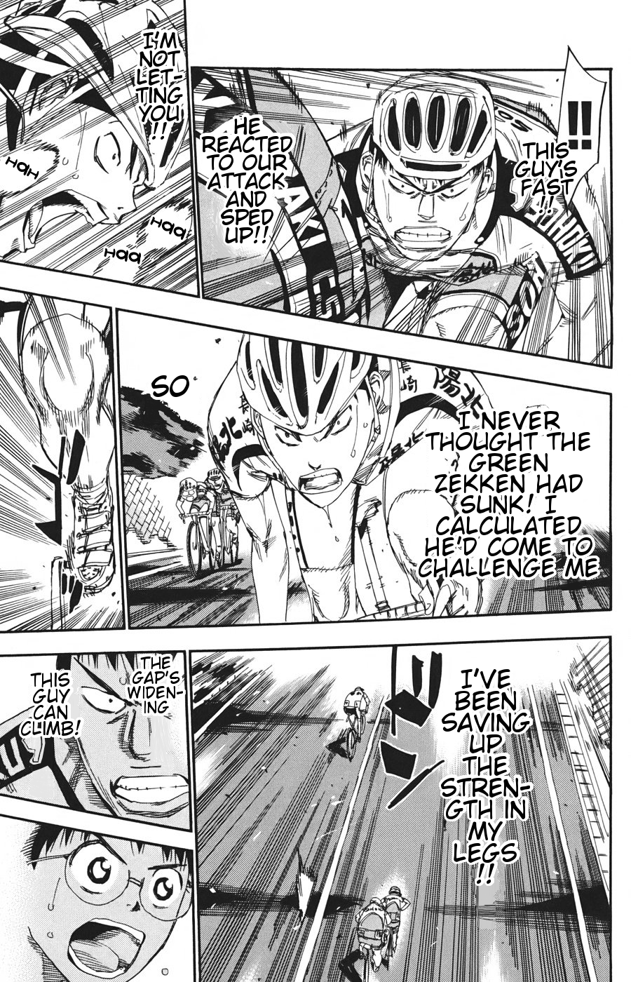 Yowamushi Pedal Chapter 118 page 8 - Chapter 118: Hime Na No Da 2