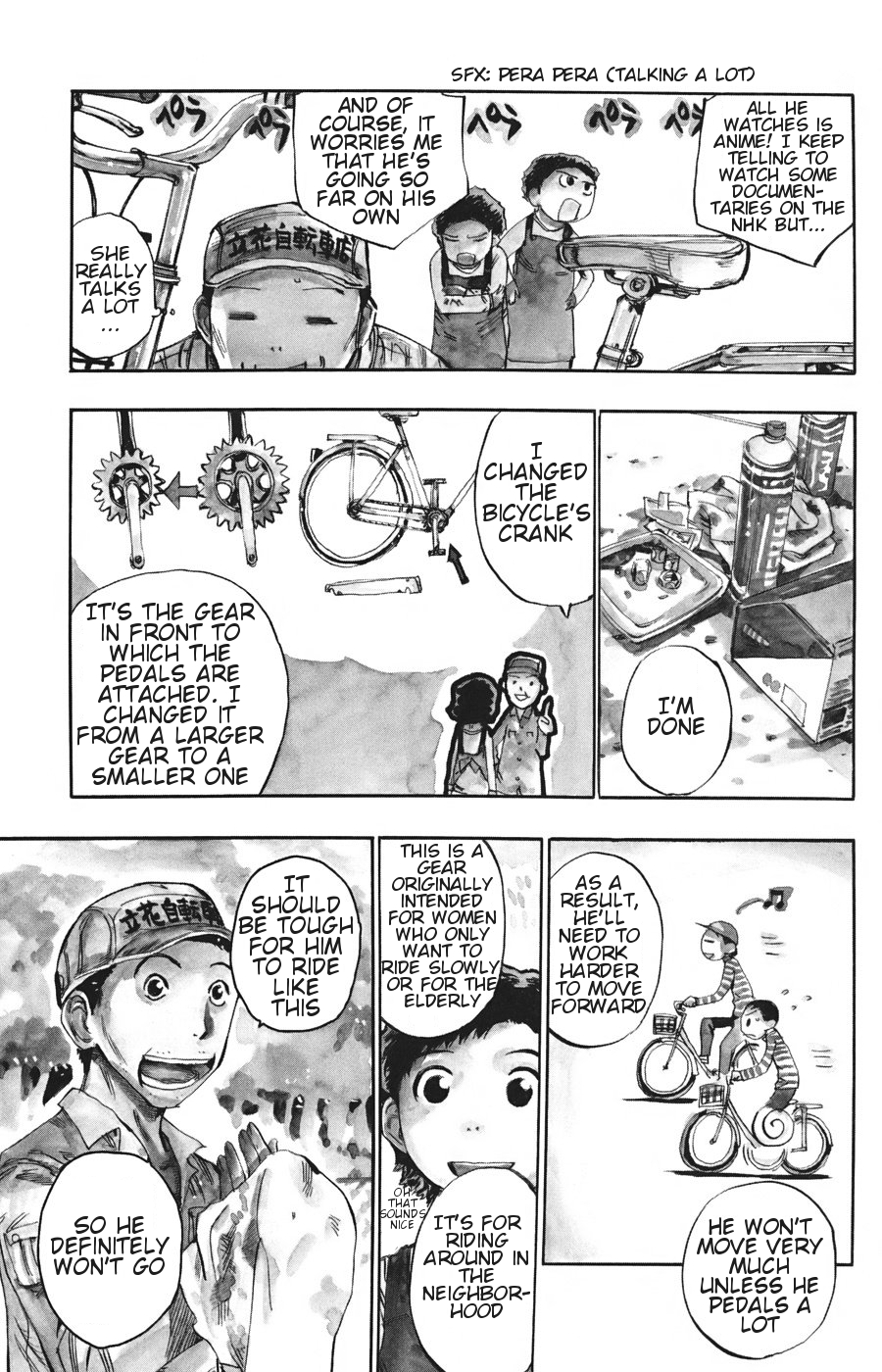 Yowamushi Pedal Chapter 119.5 page 3 - Chapter 119.5: Extra Story