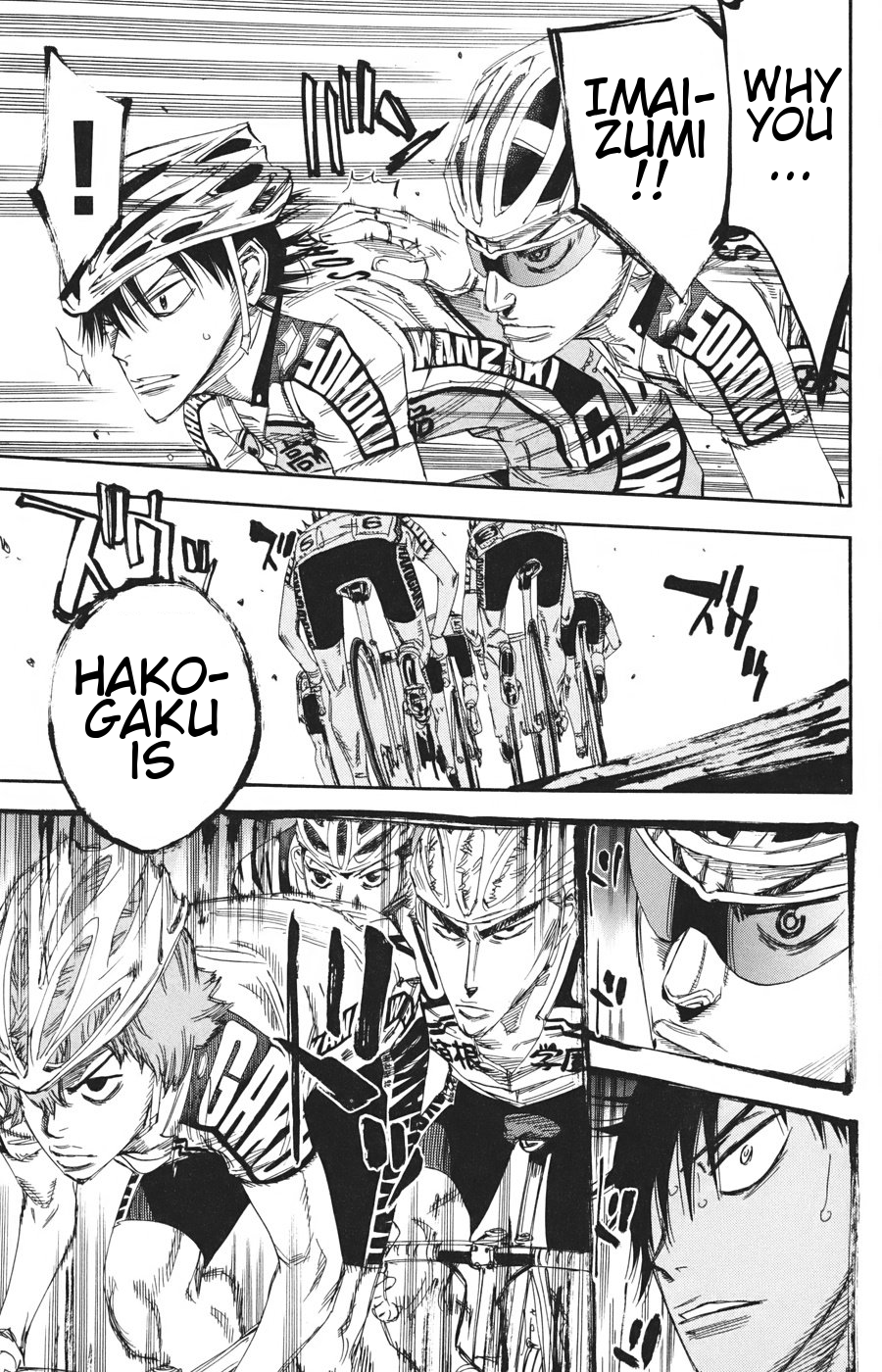 Yowamushi Pedal Chapter 119 page 14 - Chapter 119: Joining Up