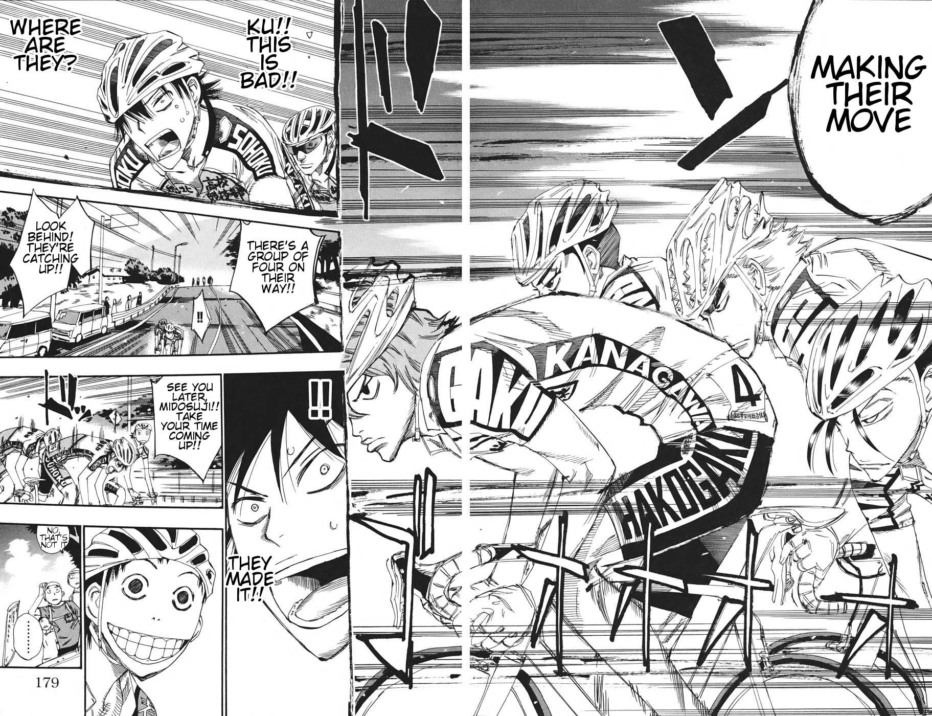 Yowamushi Pedal Chapter 119 page 15 - Chapter 119: Joining Up