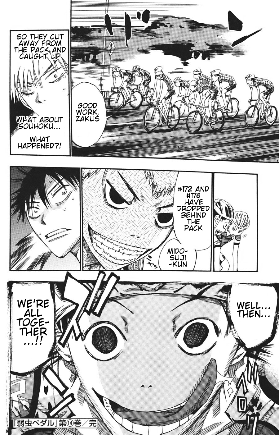 Yowamushi Pedal Chapter 119 page 17 - Chapter 119: Joining Up