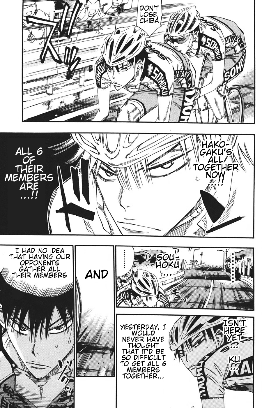 Yowamushi Pedal Chapter 119 page 6 - Chapter 119: Joining Up