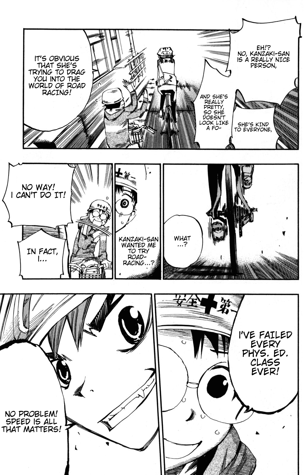 Yowamushi Pedal Chapter 12 page 3 - Chapter 12: Changing Gears