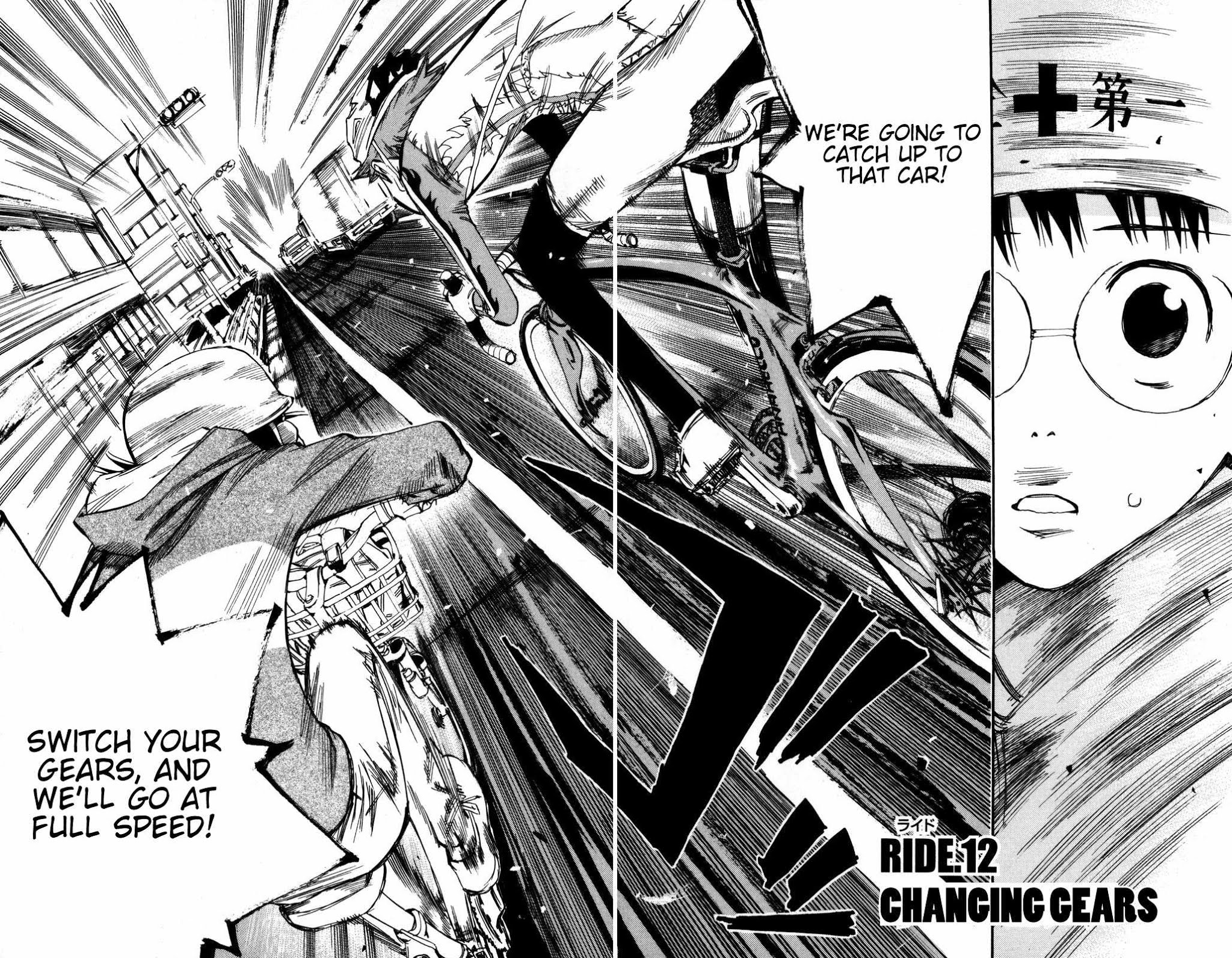 Yowamushi Pedal Chapter 12 page 4 - Chapter 12: Changing Gears