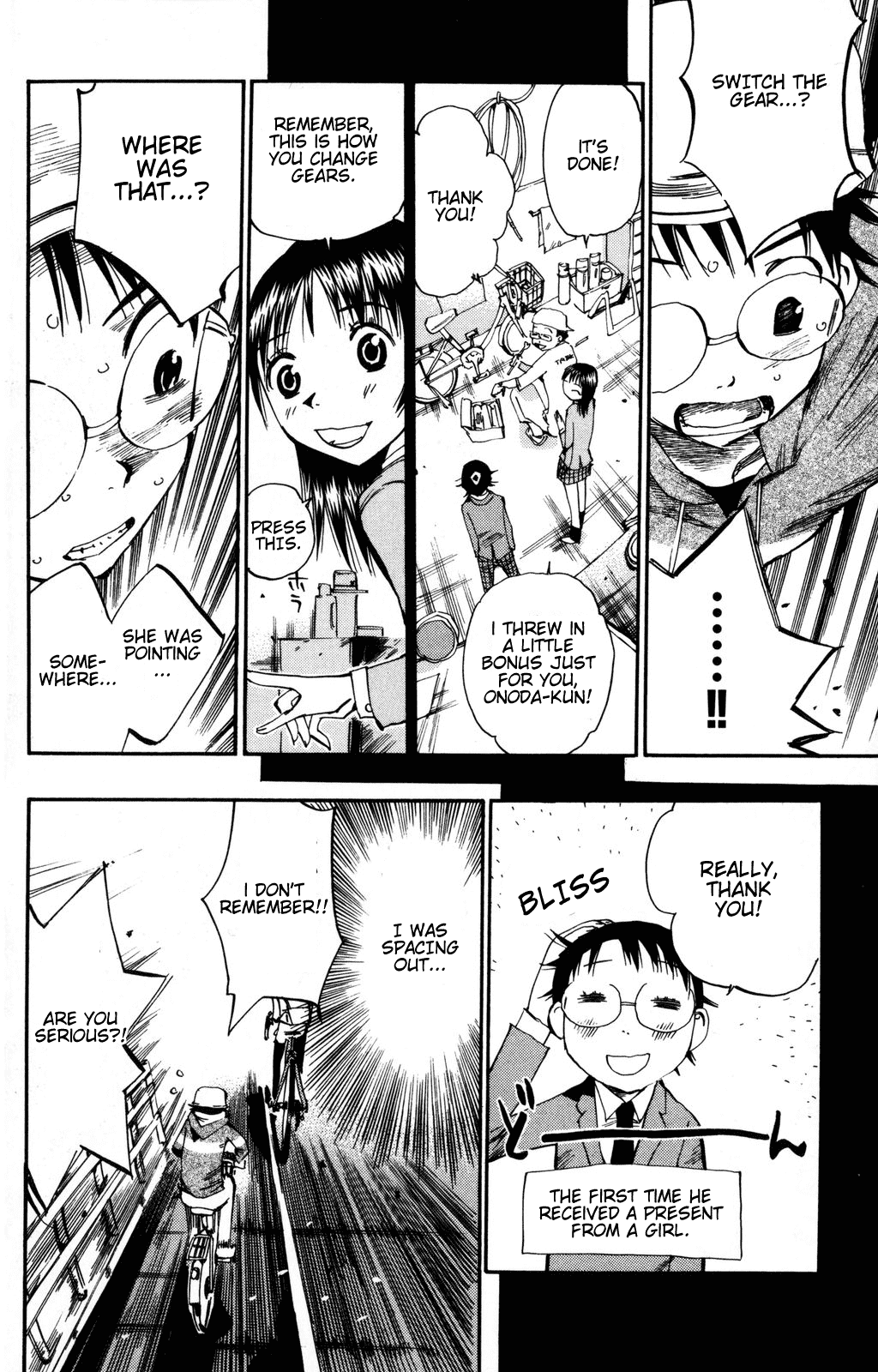Yowamushi Pedal Chapter 12 page 5 - Chapter 12: Changing Gears