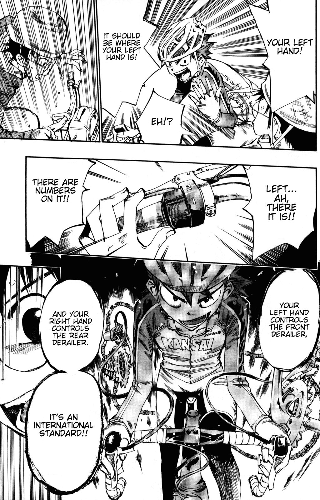 Yowamushi Pedal Chapter 12 page 6 - Chapter 12: Changing Gears