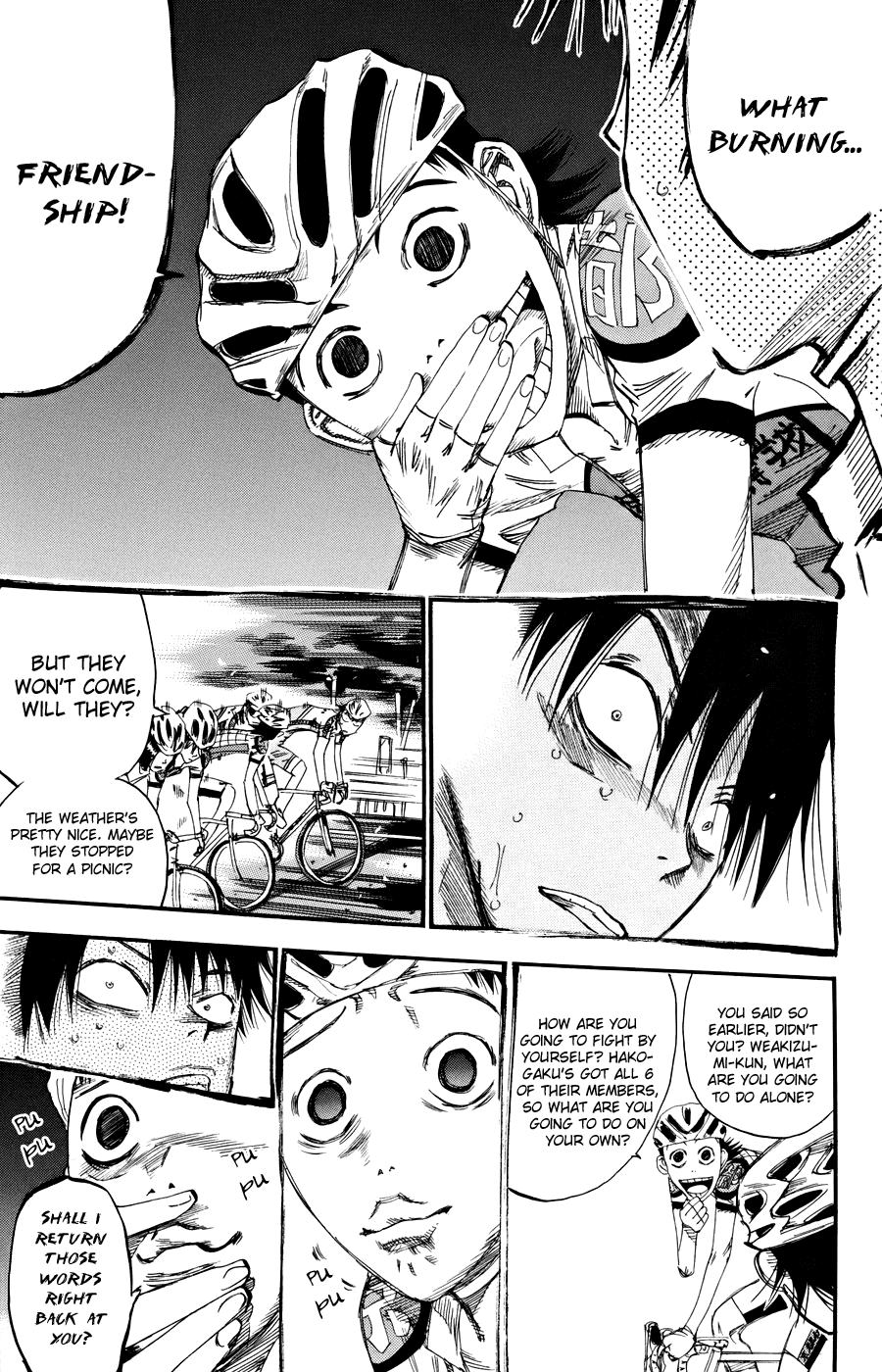 Yowamushi Pedal Chapter 120 page 11 - Chapter 120: Kyouto Fushimi Moves
