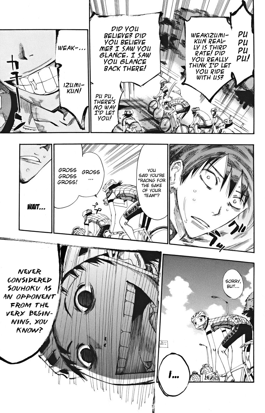 Yowamushi Pedal Chapter 120 page 15 - Chapter 120: Kyouto Fushimi Moves