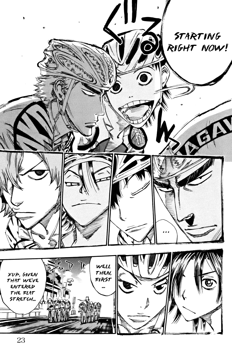 Yowamushi Pedal Chapter 120 page 22 - Chapter 120: Kyouto Fushimi Moves