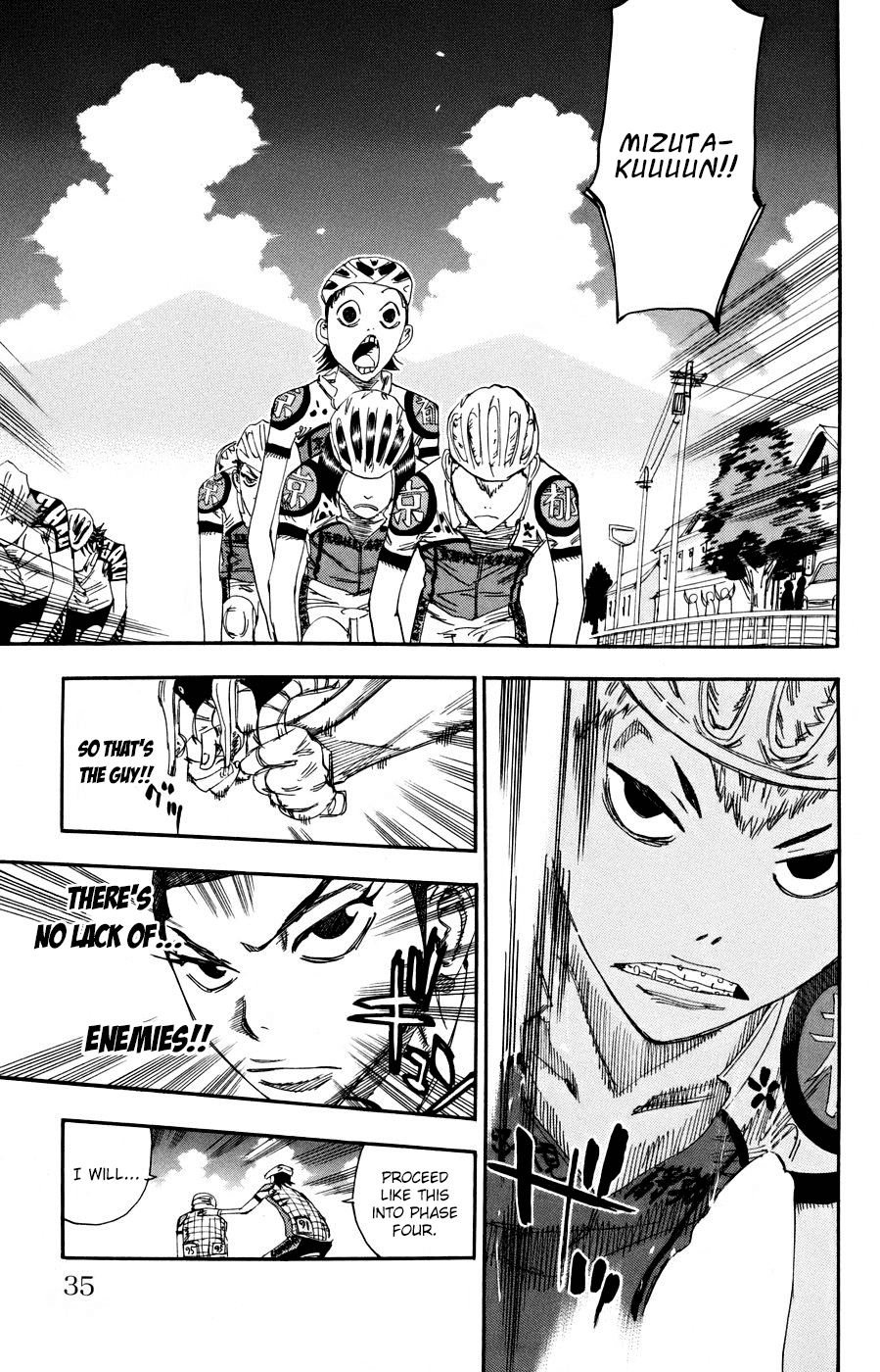 Yowamushi Pedal Chapter 121 page 10 - Chapter 121: Provocation