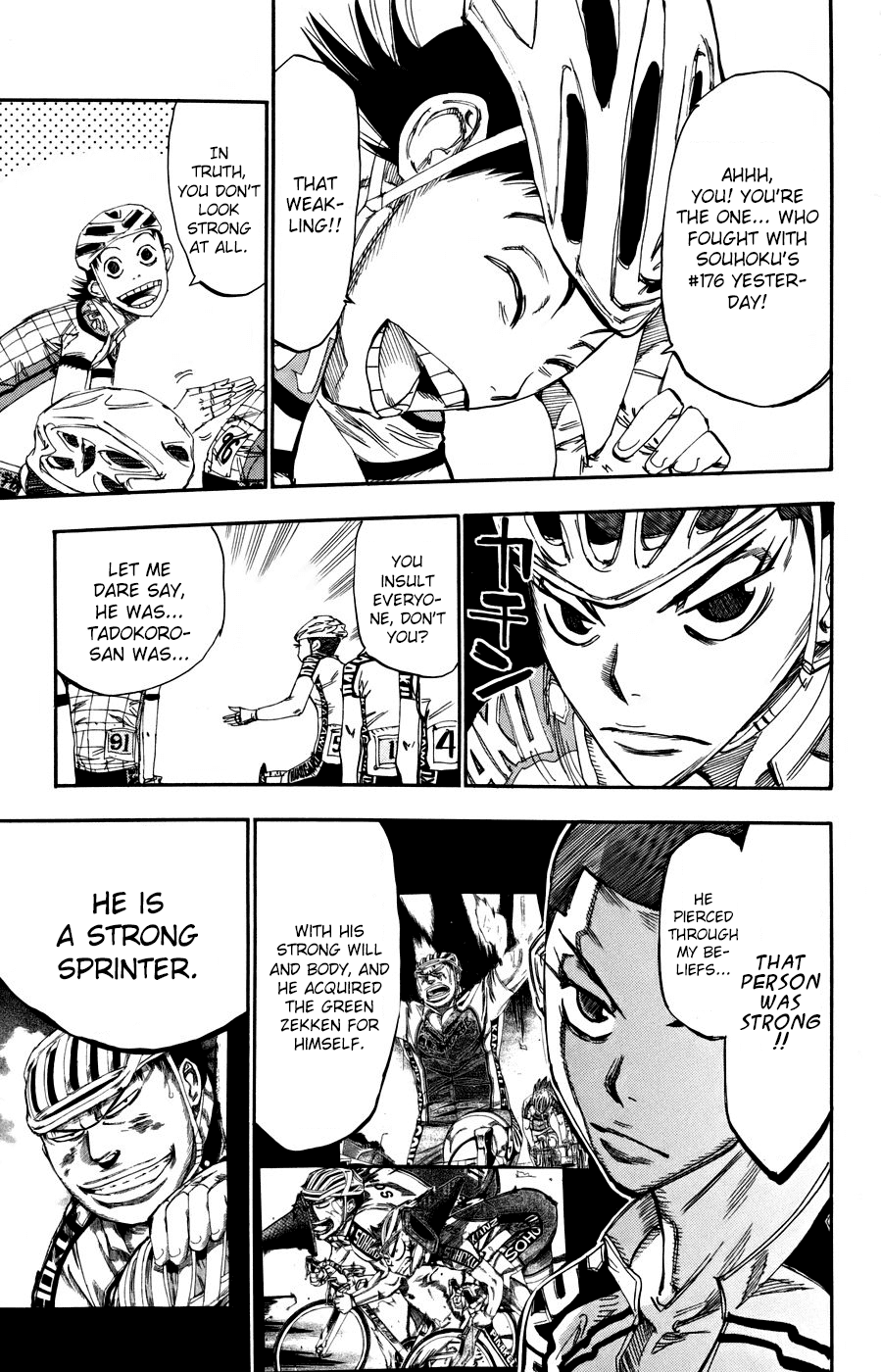 Yowamushi Pedal Chapter 121 page 6 - Chapter 121: Provocation